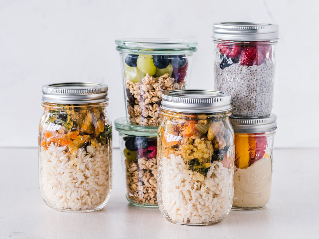 Best pre- and post-workout snack: snacks prepared in mason jars