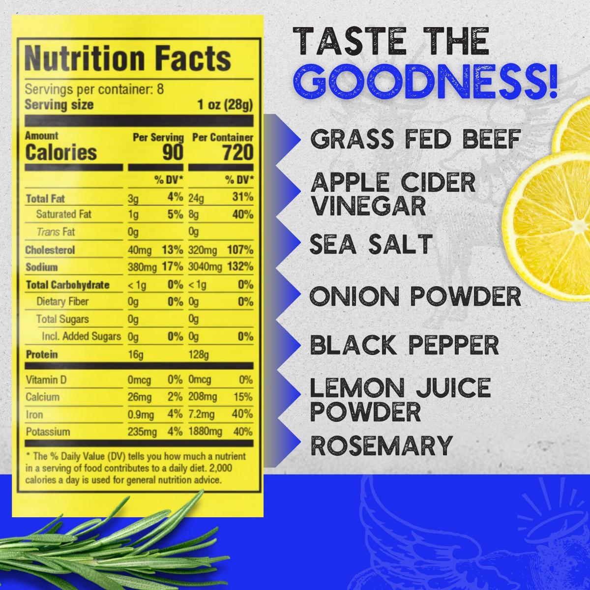 Lemon Pepper - Zesty Flavor - 16oz