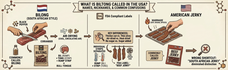 What Is Biltong Called in the USA