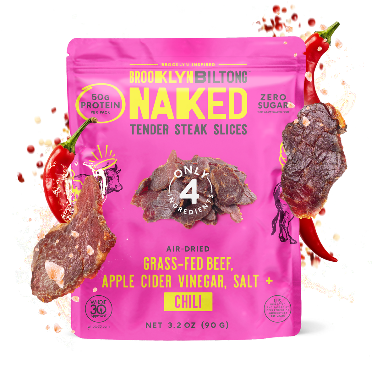 Chili Biltong 3.2 OZ