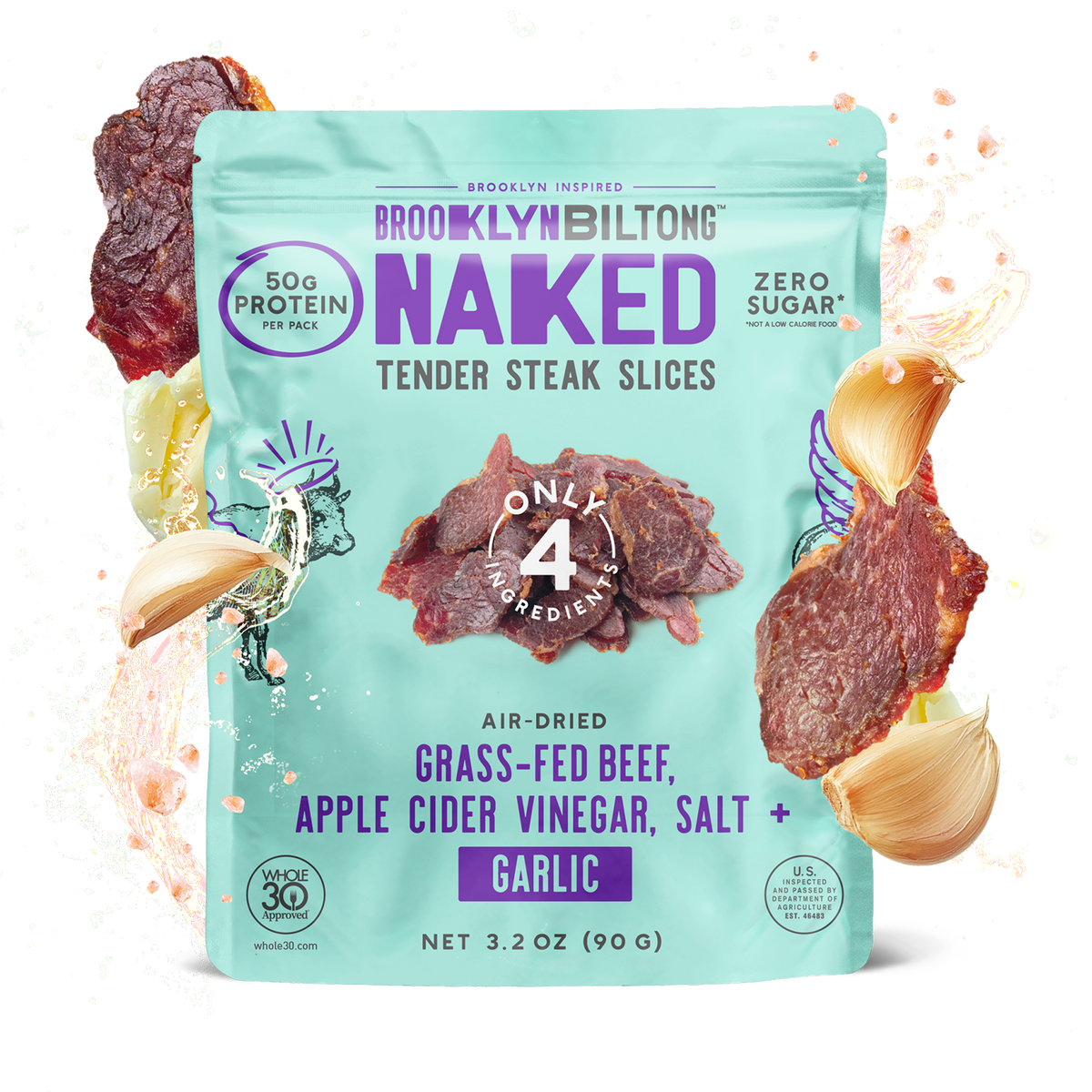 Garlic Biltong 3.2 OZ