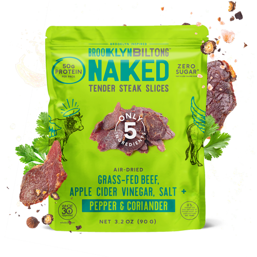 Pepper Coriander Steak Slices 3.2 oz (Original Flavor-New Color)