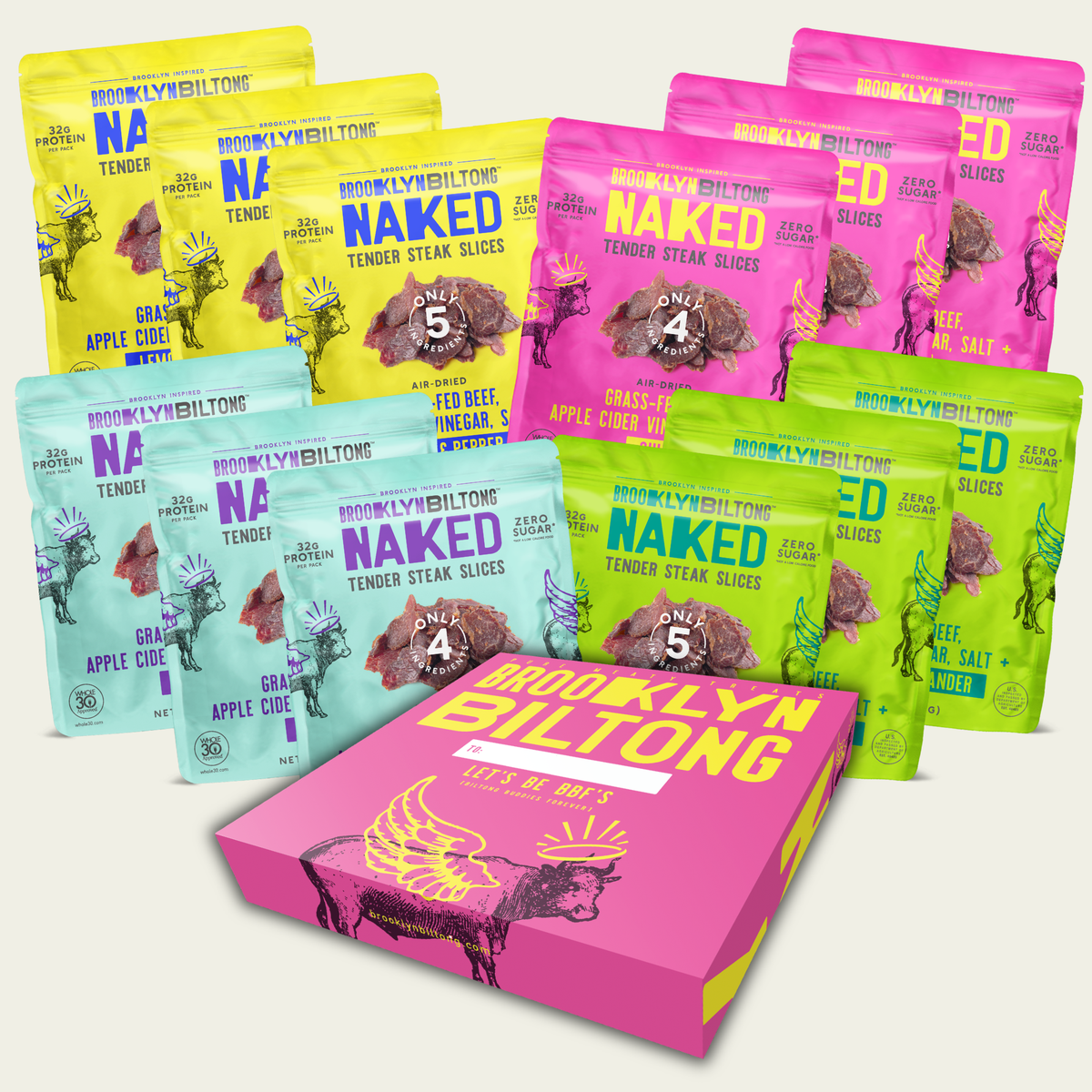 The Bulk Ultimate Biltong Variety Pack