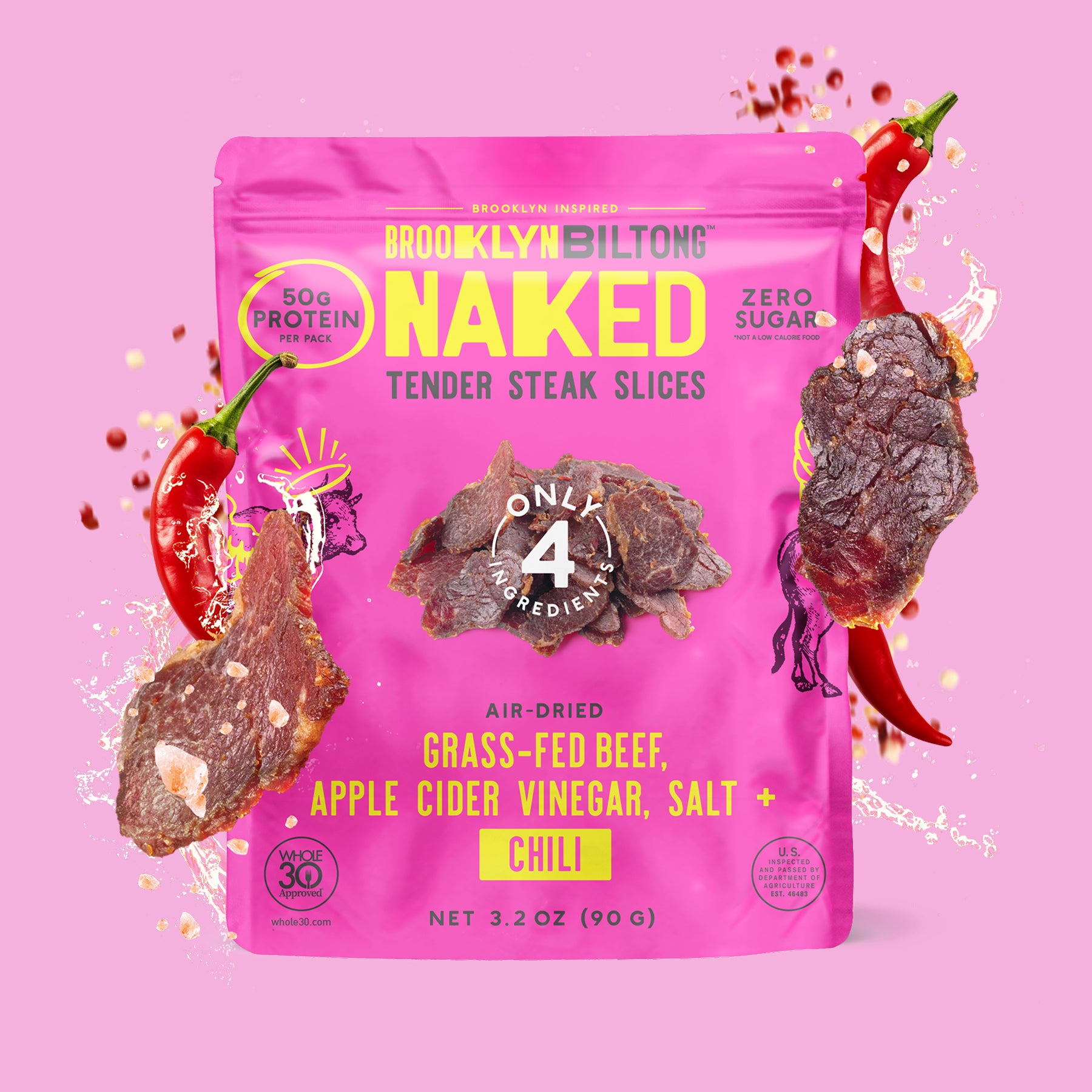 Chili Biltong 3.2 OZ