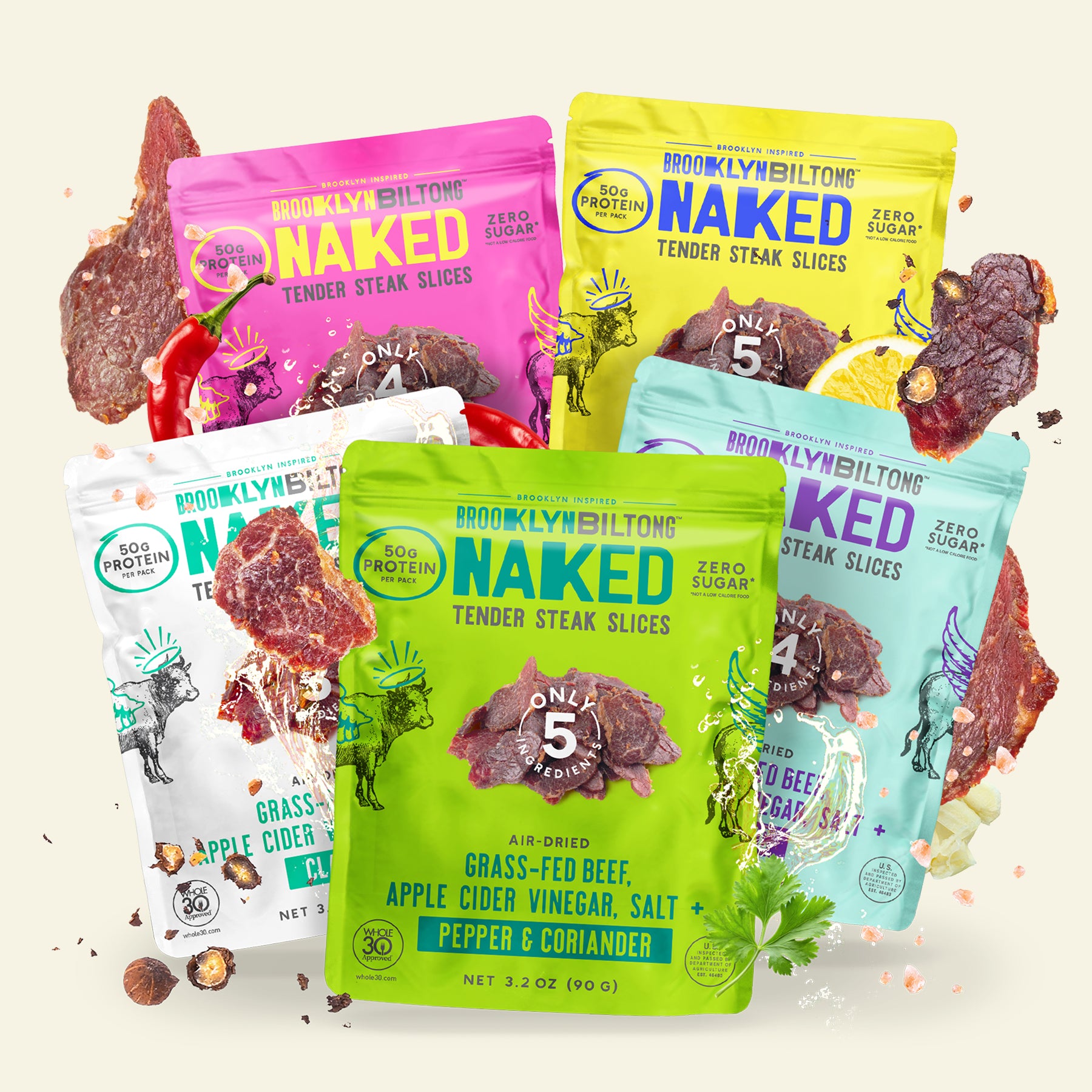 Variety Biltong Pack 3.2 OZ