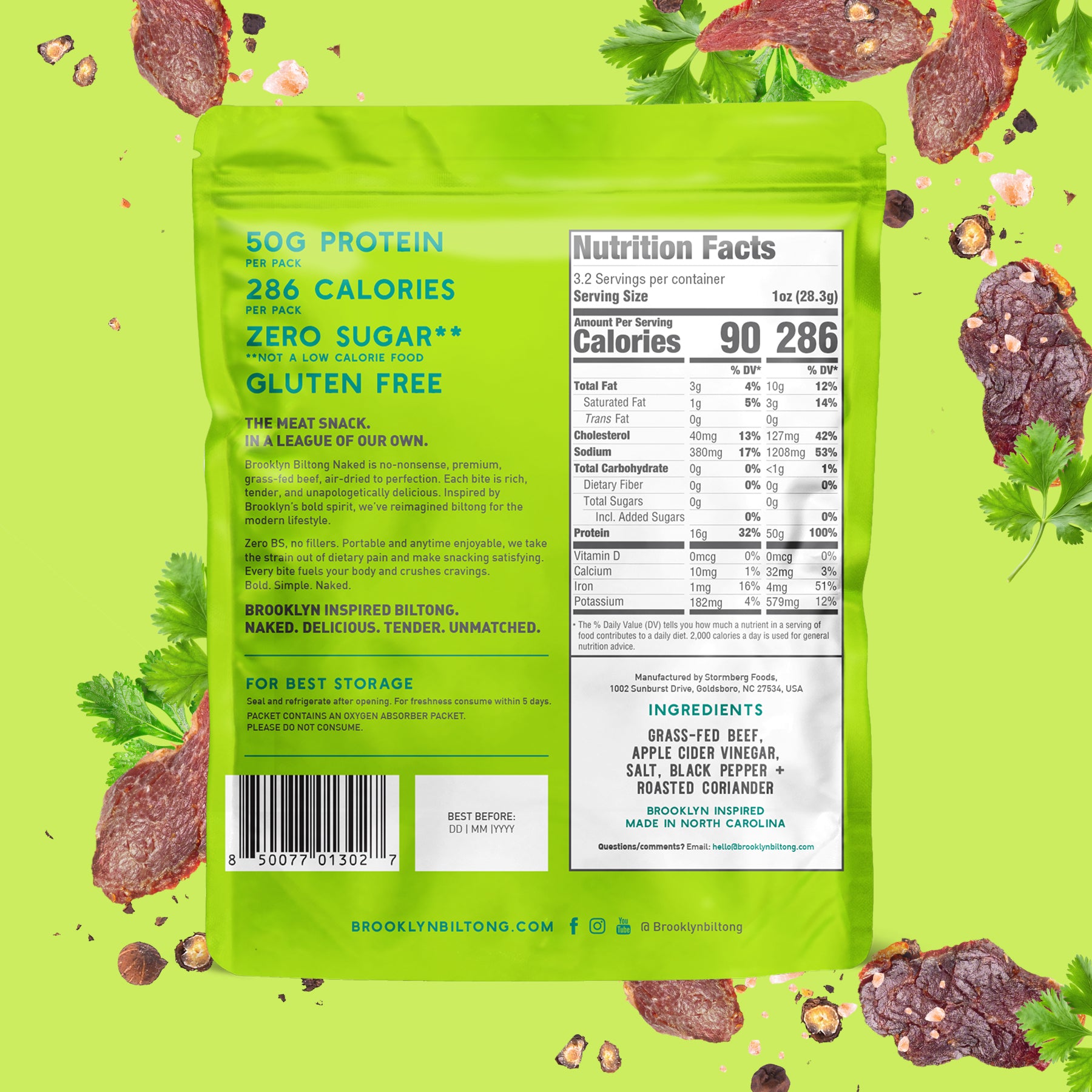 Pepper Coriander Biltong 3.2 OZ