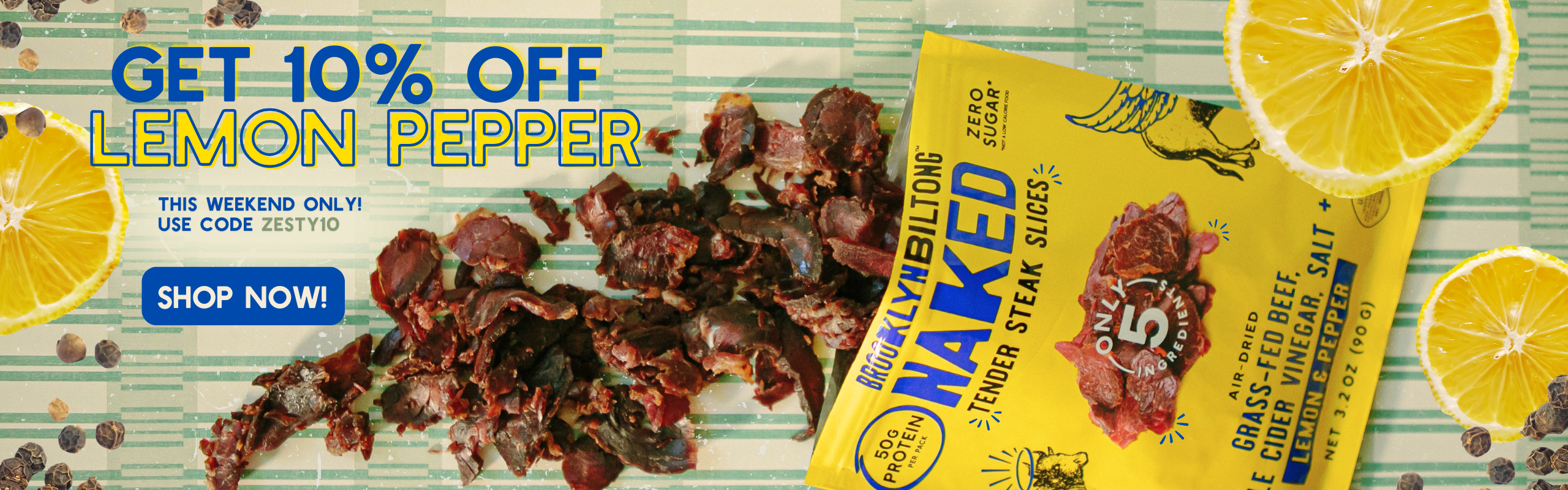 Lemon Pepper 10% Off