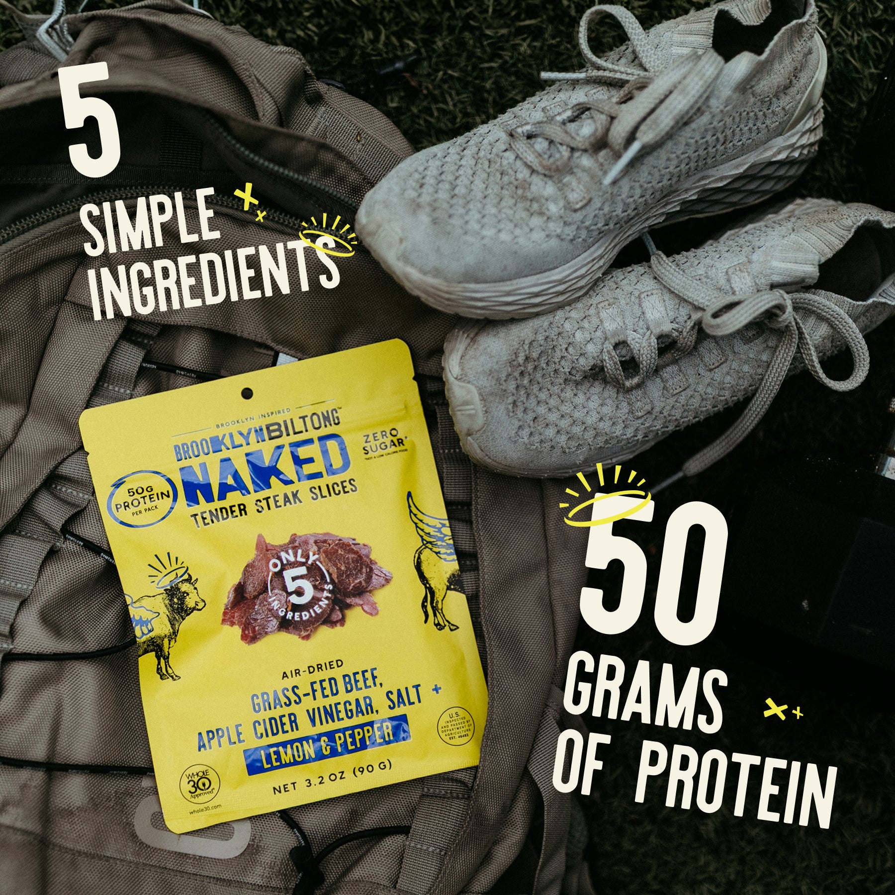 Lemon Pepper Biltong 3.2 OZ