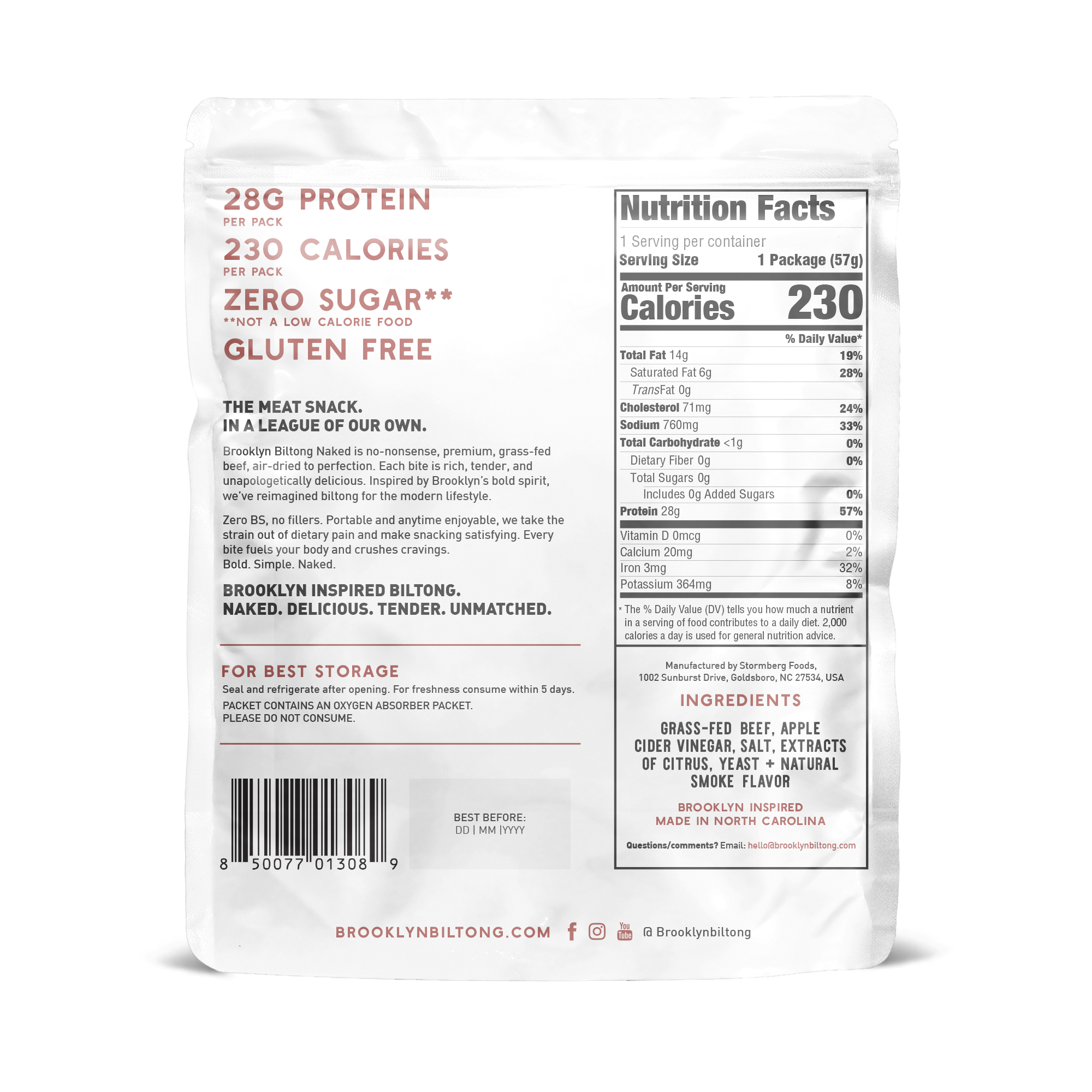 Naked Skinny Sticks – 2 oz x 8-pack