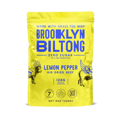 8 oz Bag of Grass Fed Biltong