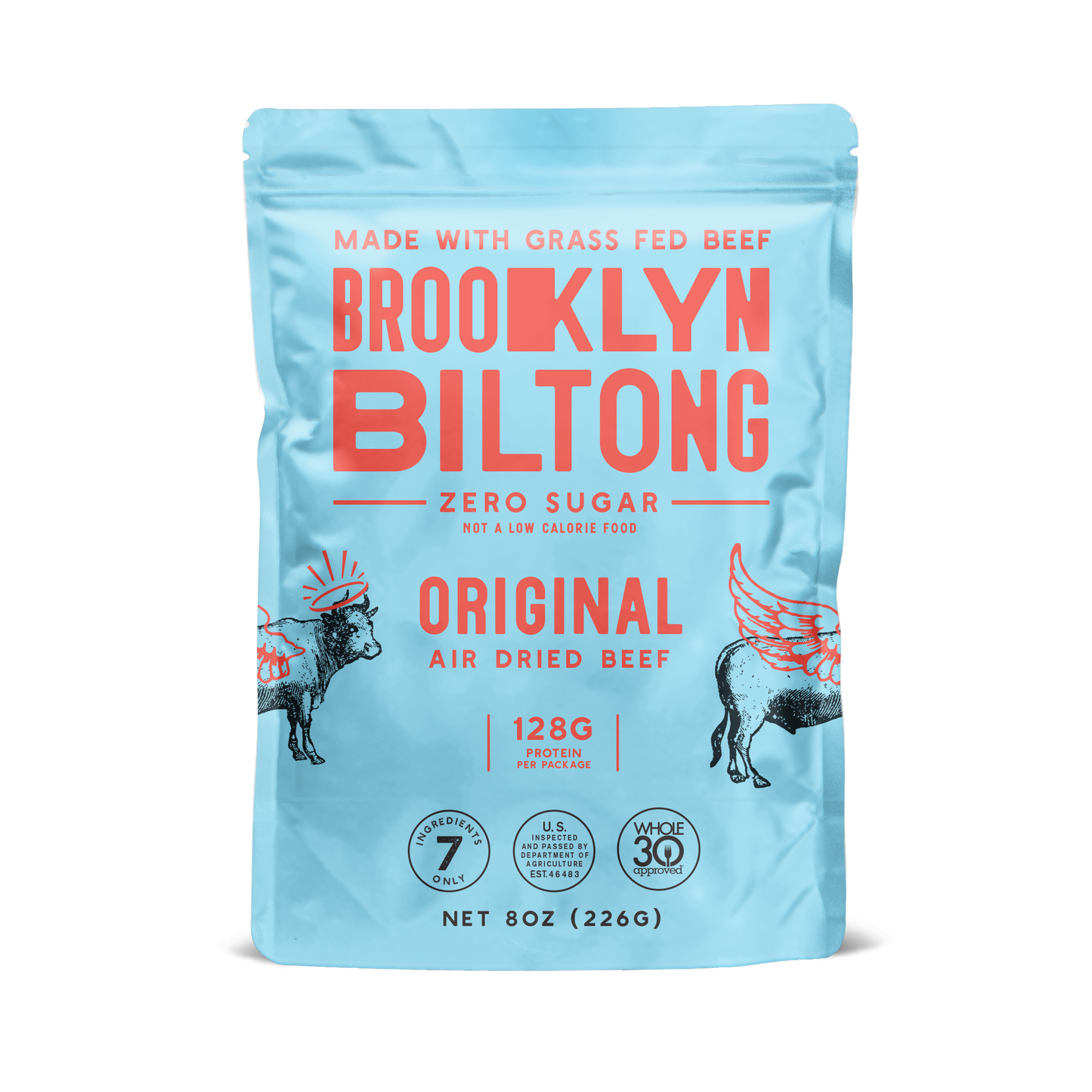 8 oz Bag of Grass Fed Biltong