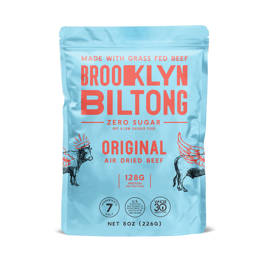 8 oz Bag of Grass Fed Biltong